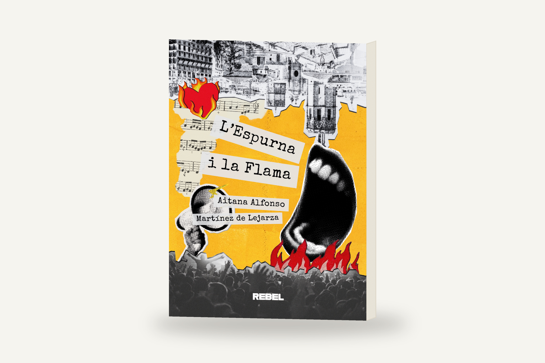 L’espurna i la flama, d’Aitana Alfonso Martínez de Lagarriga. Rebel Edicions.